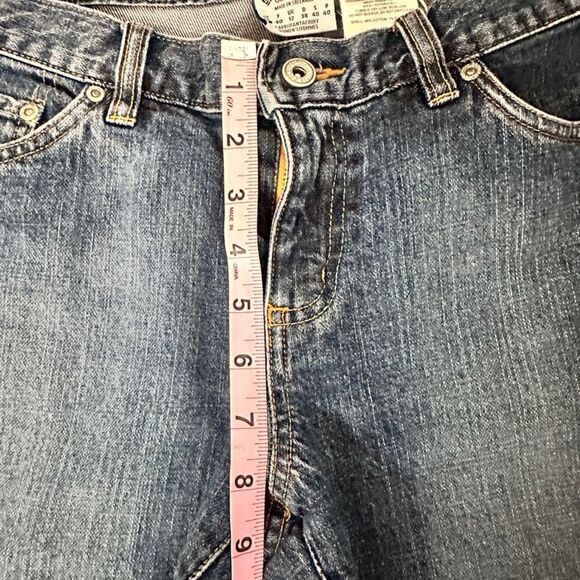 Columbia ~ Denim Capris ~ wide cuff ~ size 8 - Picture 7 of 10
